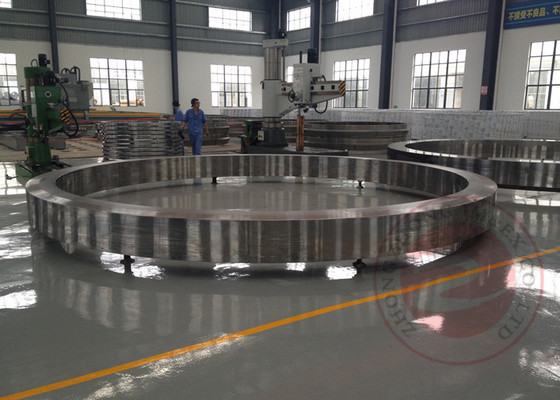 Large Precision Forged Herringbone Gear Forging For Cement Machinery